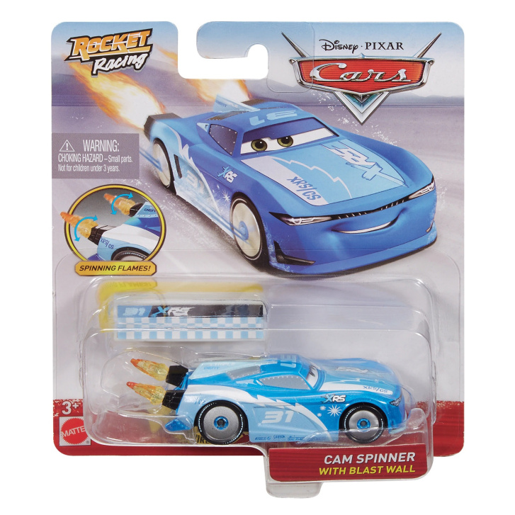 Cars – Rocket Racing Cam Spinner With Blast Wall
