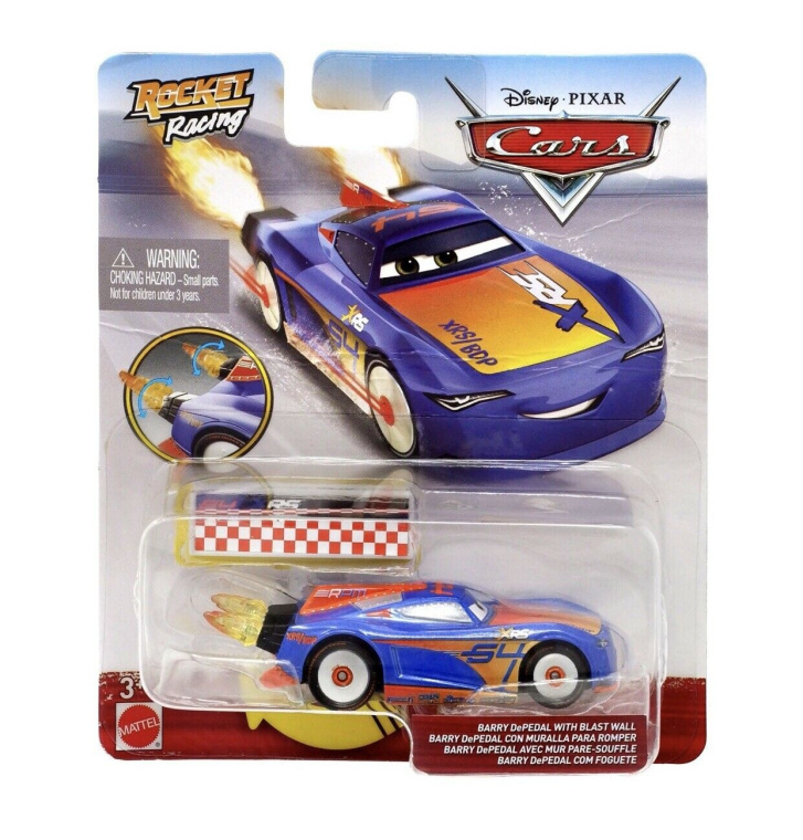Cars – Rocket Racing Cam Spinner With Blast Wall