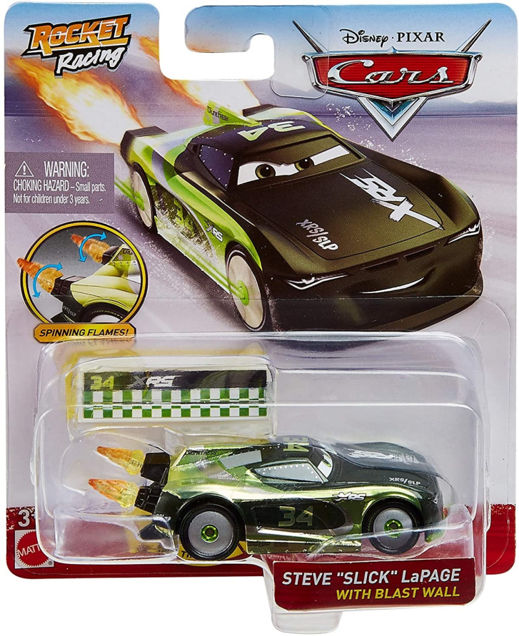 Cars – Rocket Racing Cam Spinner With Blast Wall