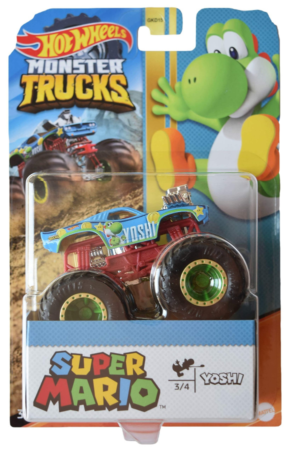 Hot Wheels – Monster Trucks Super Mario Yoshi