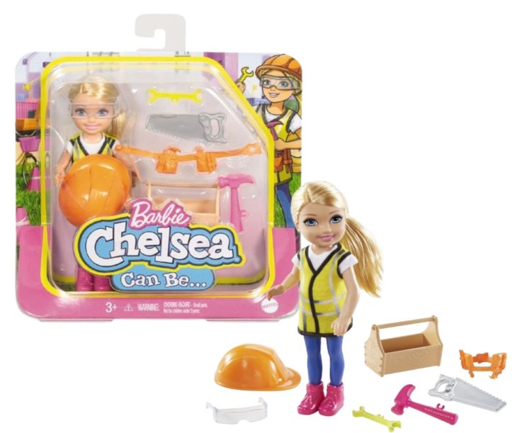 Barbie Chelsea – Povolanie Stavbárka