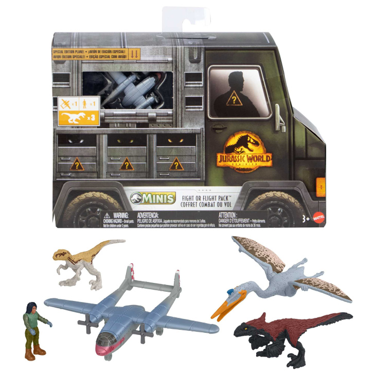 Jurassic World - Figúrky Fight Or Flight Pack