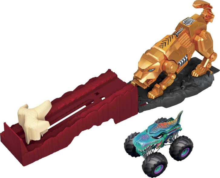 Hot Wheels – Monster Truck dráha Sabretooth Showdown