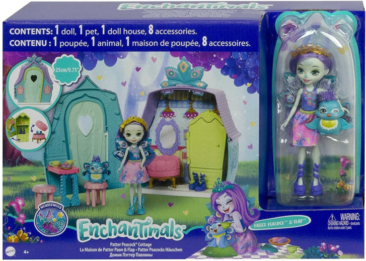 Enchantimals – Figúrka s domčekom