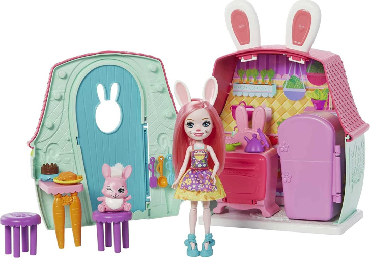 Enchantimals – Figúrka s domčekom Bree Bunny