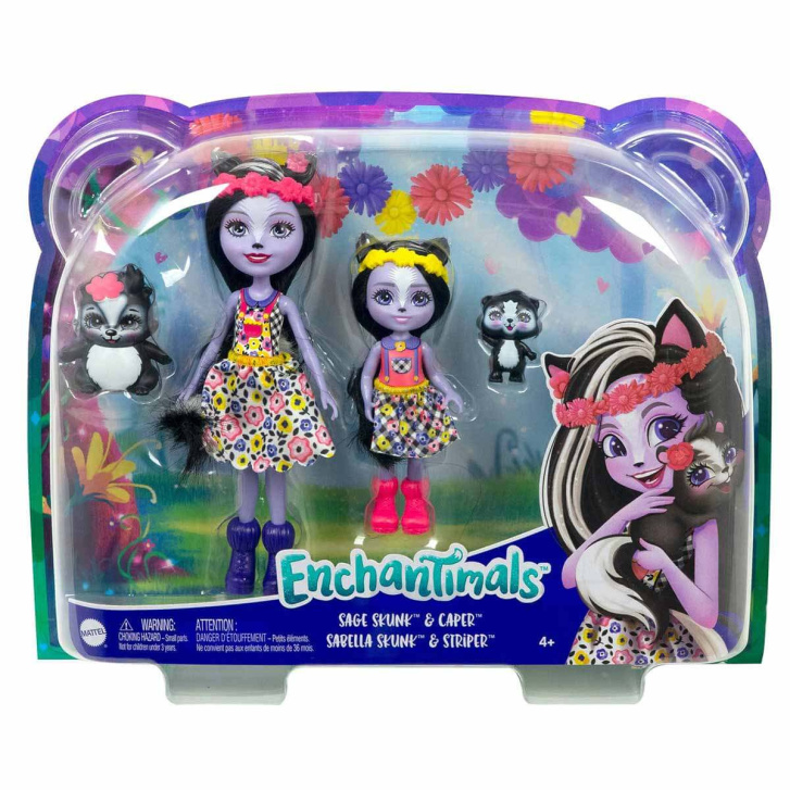 Enchantimals – Súprava figúrok Sage Skunk