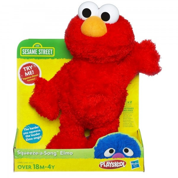 Sesame Street - Spievajúca postavička 25 cm Modrá