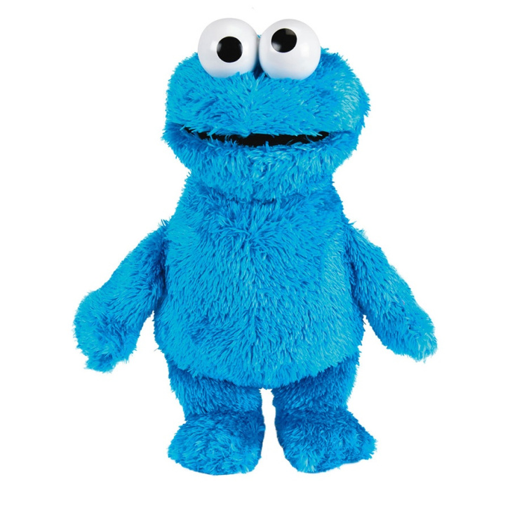 Sesame Street - Spievajúca postavička 25 cm Modrá