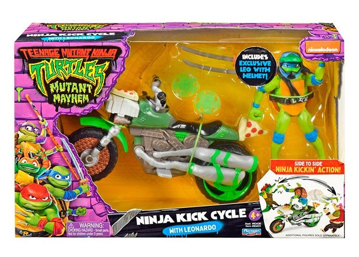 Ninja Turtles – Motocykel s figúrkou