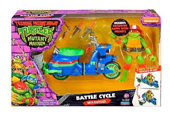 Ninja Turtles – Motocykel s figúrkou