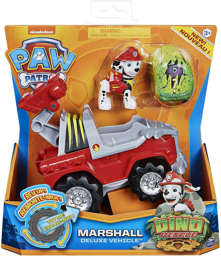 Paw patrol autíčko s figúrkou Marshall