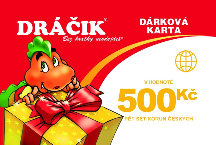 Darčeková karta 500 Kč