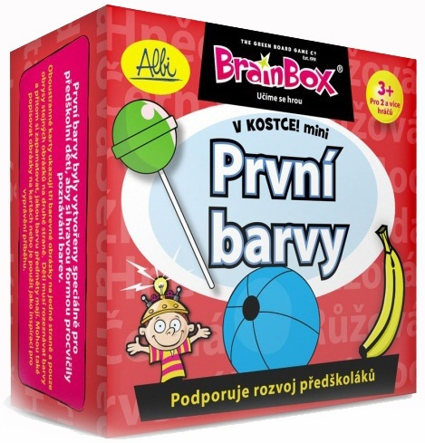 Hra V kocke mini - Prvé farby