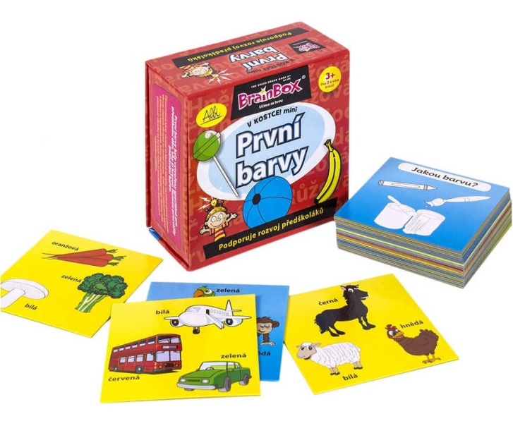 Hra V kocke mini - Prvé farby
