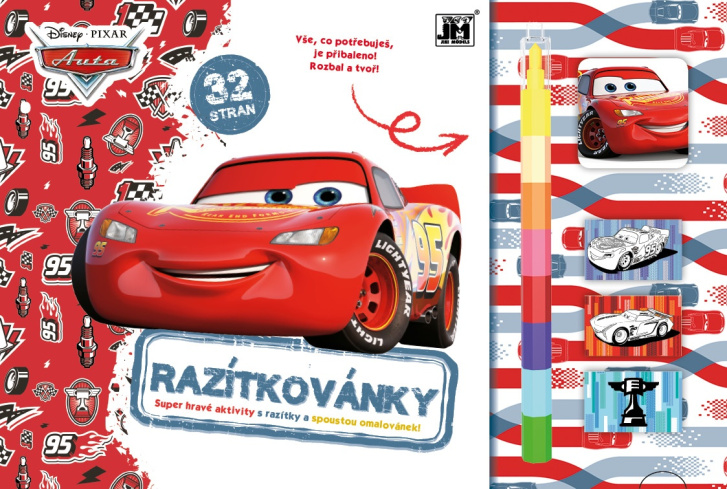 Cars – Pečiatková súprava