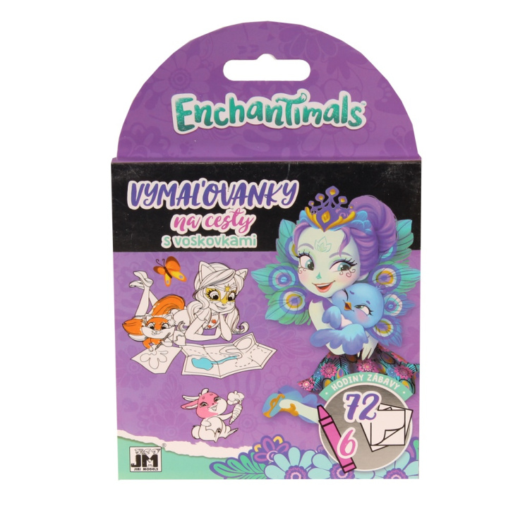 Enchantimals - Vymaľovanky na cesty