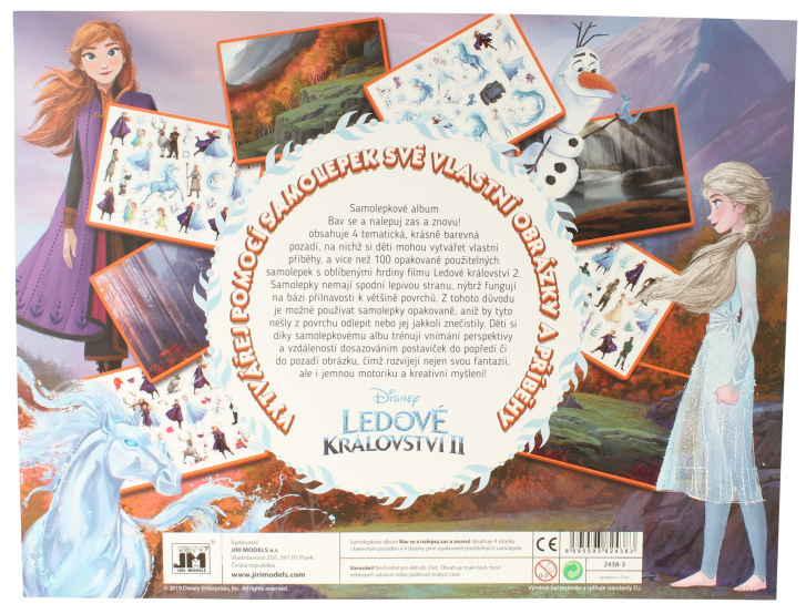 Ľadové kráľovstvo 2 - Samolepkový album