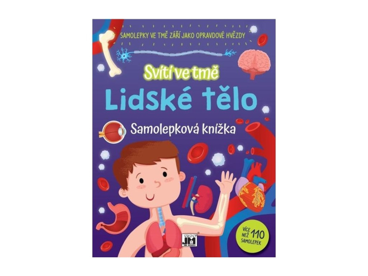 Kniha so samolepkami – Ľudské telo