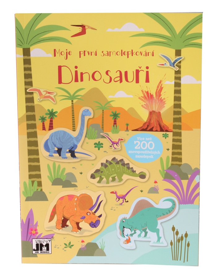 Samolepky s dinosaurami