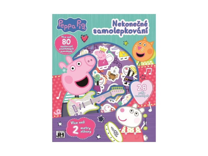 Peppa Pig - Nekonečné samolepkovanie