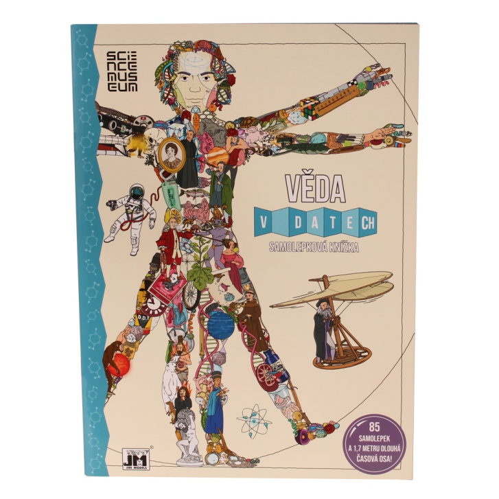 Samolepková kniha – Veda v dátach