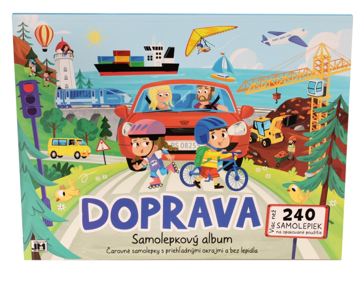 Samolepkový album – Doprava