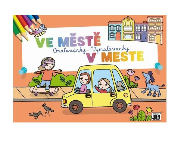 Vymaľovánka – V meste
