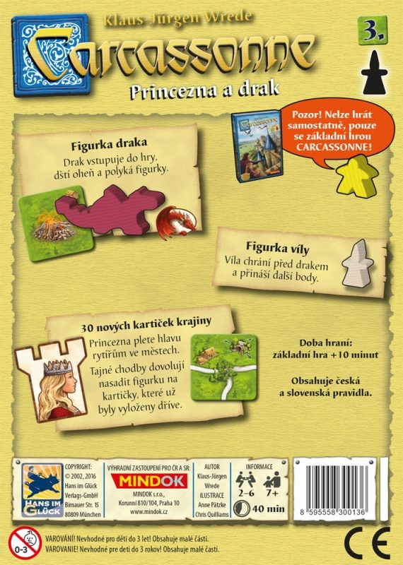 Hra – Carcassonne, Princezná a drak
