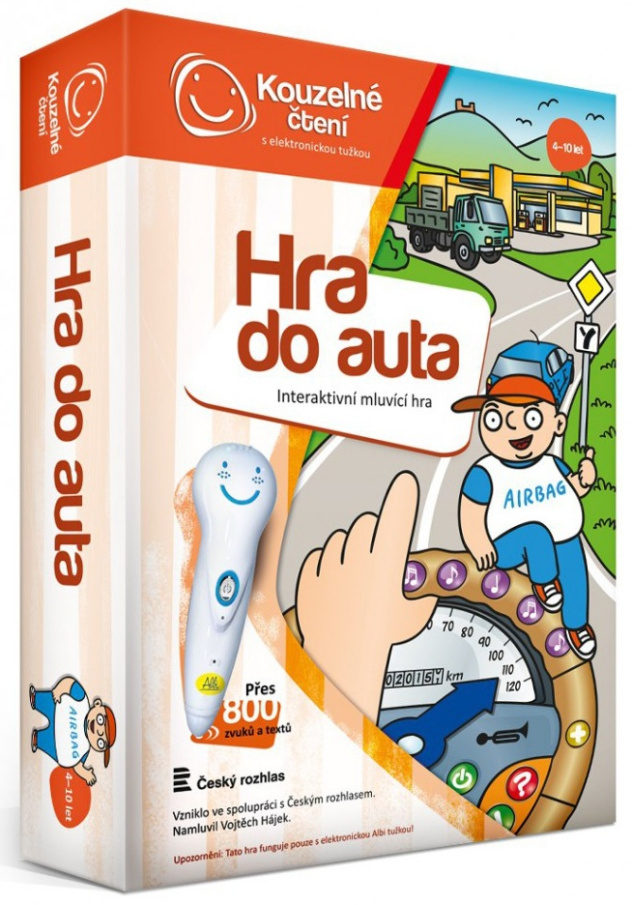 Kúzelné čítanie - Hra do auta