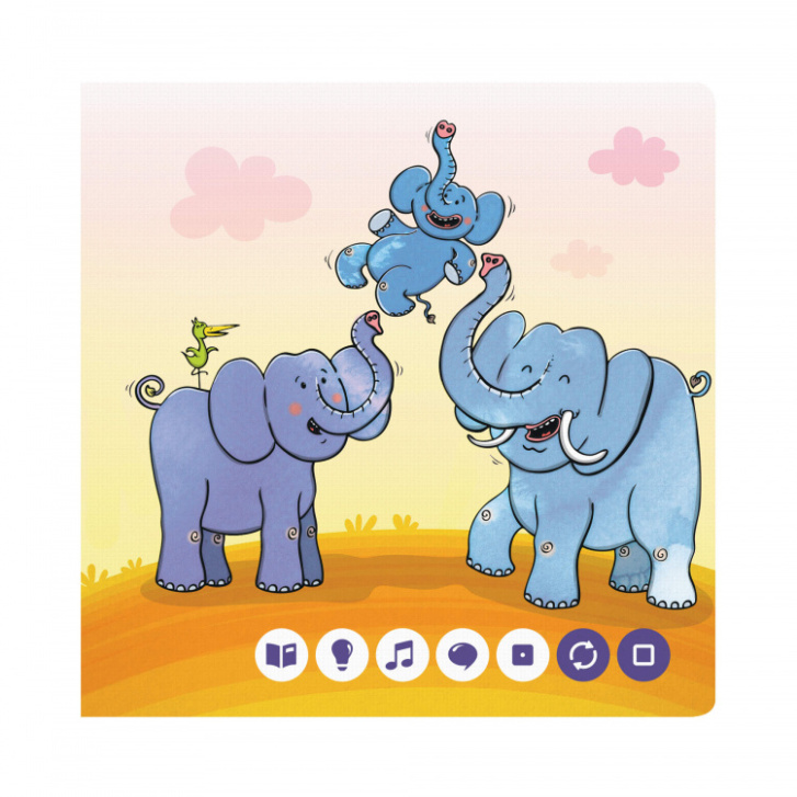 Kouzelné čtení - Minikniha Zvířátka z divočiny