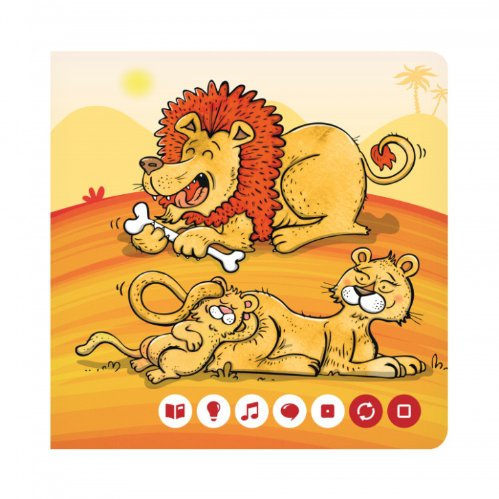 Kouzelné čtení - Minikniha Zvířátka z divočiny