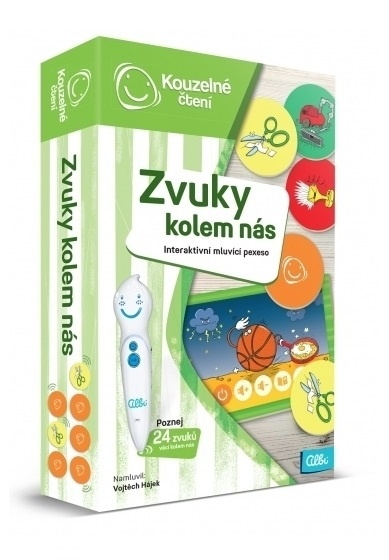 Kúzelné čítanie Pexeso - Zvuky okolo nás