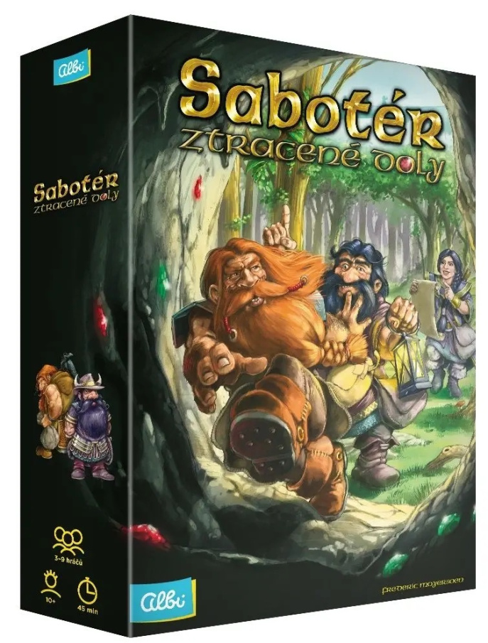 Hra Sabotér - Stratené doly