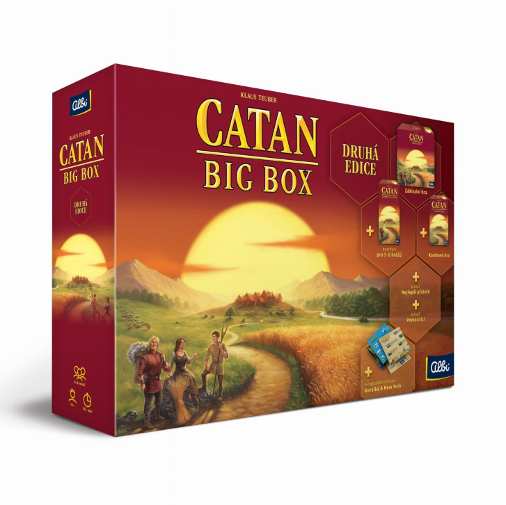 Hra Catan Big Box - Druhá edícia