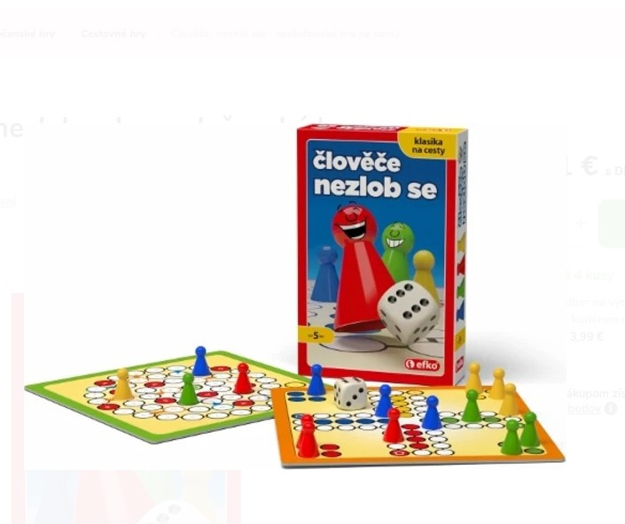 Človeče nehnevaj sa - Cestovná hra