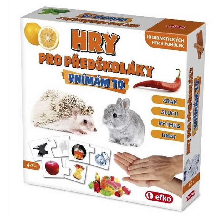 Hry pre predškolákov – Vnímam to