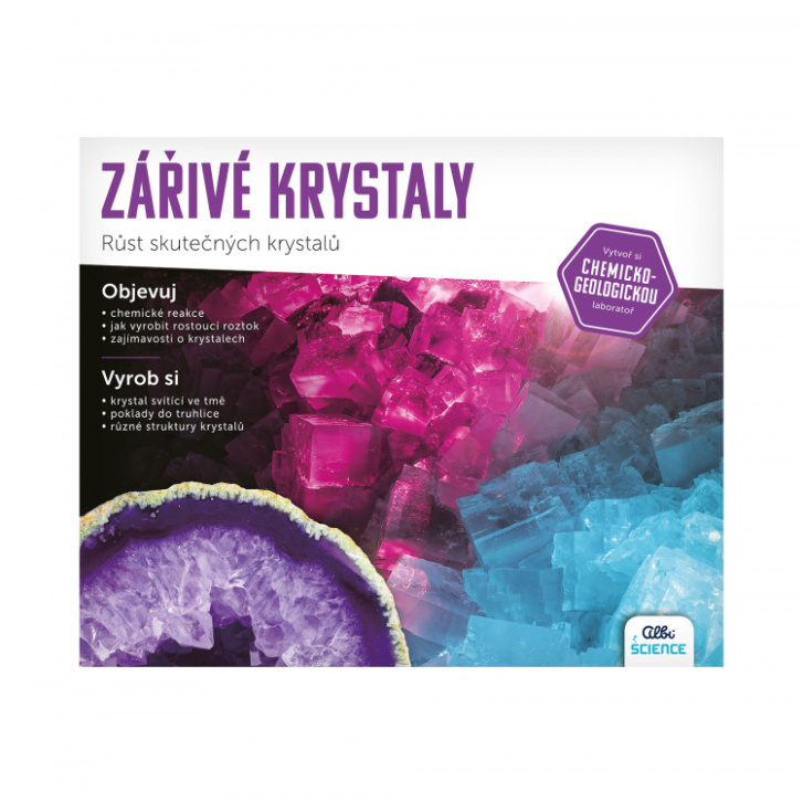 Albi Science - Žiarivé kryštály