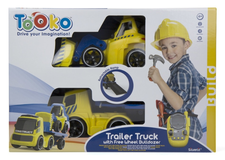 RC - Nákladné auto s prívesom