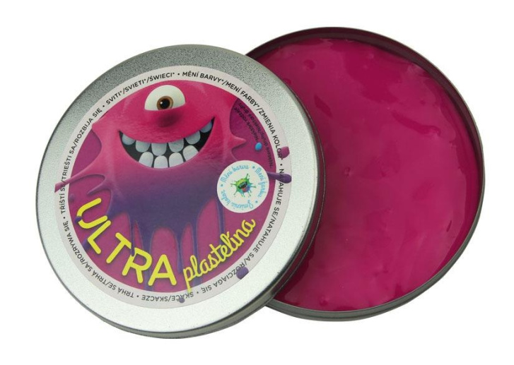 Ultra plastelína meniaca farbu