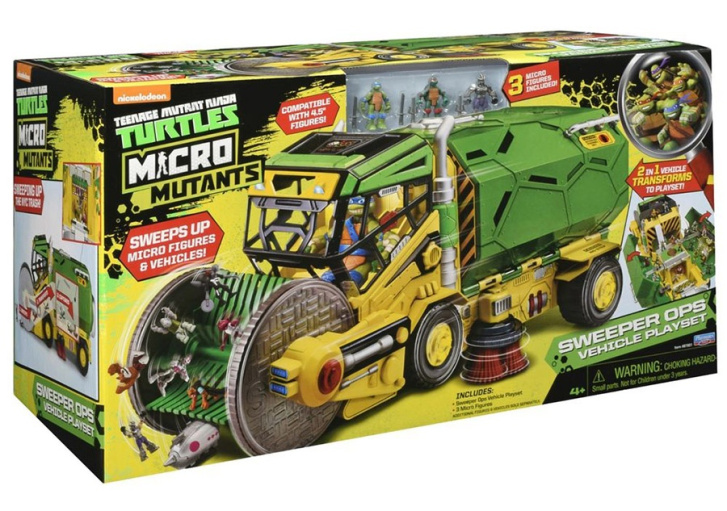 Ninja Turtles - Auto s figúrkami