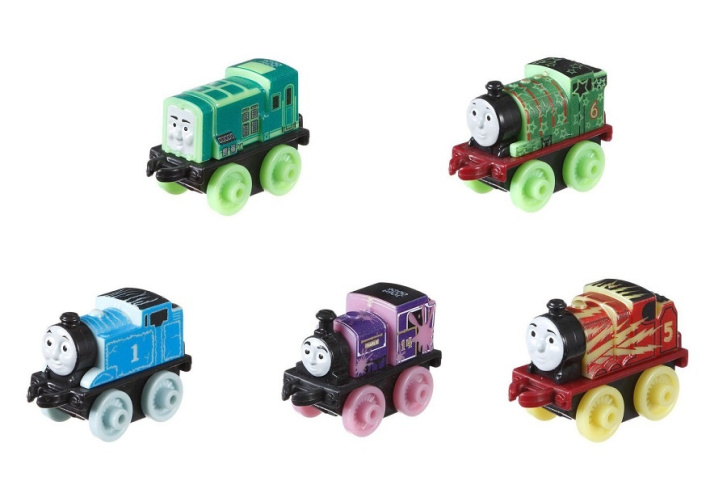 Thomas & Friends Minis - súprava 5 svietiacich vlakov