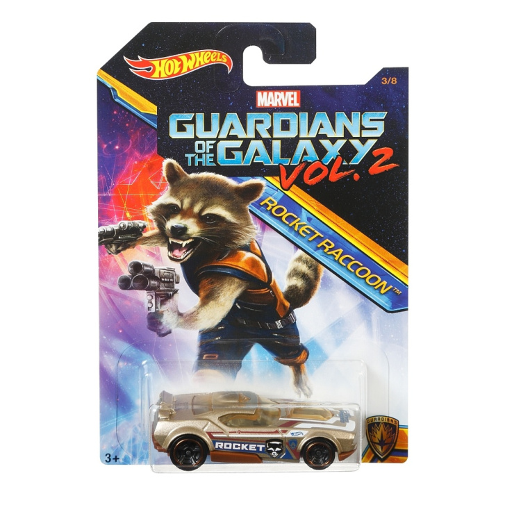 Hot Wheels tematické auto - Marvel Strážcovia galaxie 2