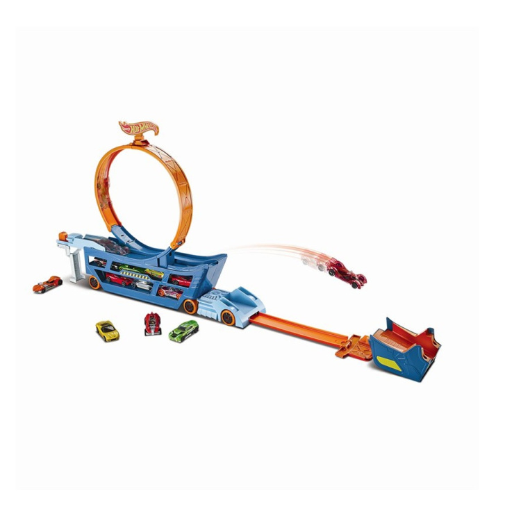 Hot Wheels - Ťahač a pojazdná dráha