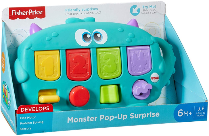 Fisher-Price - Veselá príšerka s prekvapením