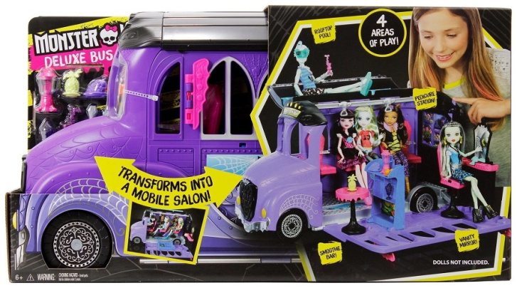 Monster High - Deluxe školský autobus
