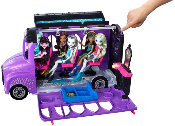 Monster High - Deluxe školský autobus