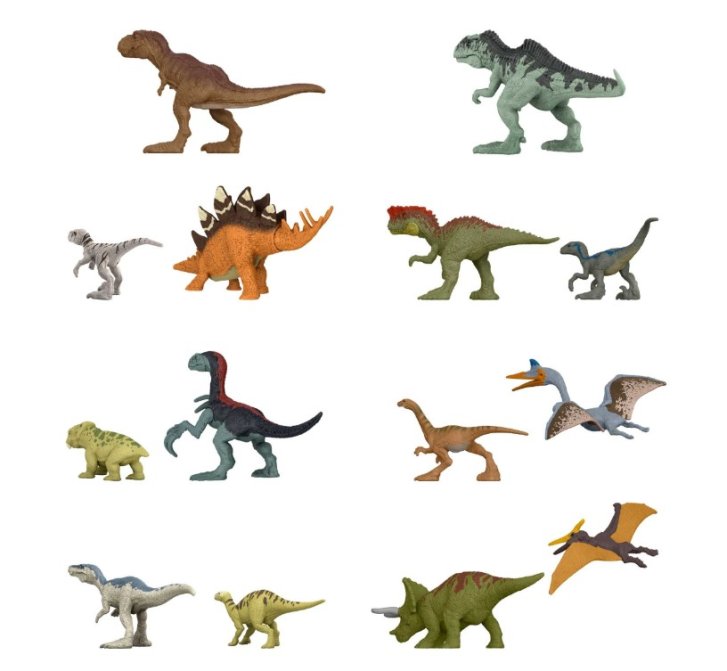 Jurassic World - Mini Figúrky