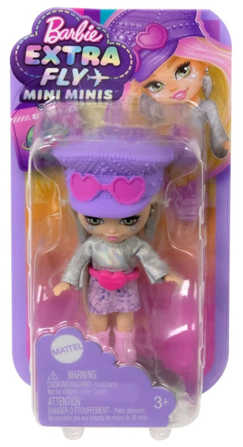 Barbie Extra Fly – Mini bábika