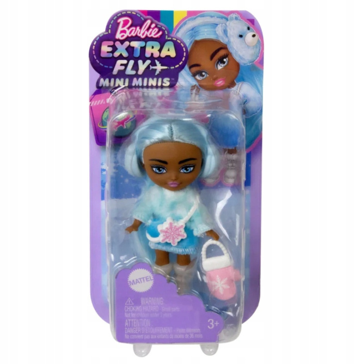 Barbie Extra Fly – Mini bábika