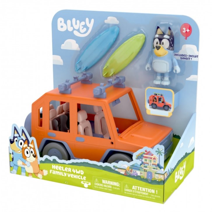 Bluey - Vozidlo s figúrkou